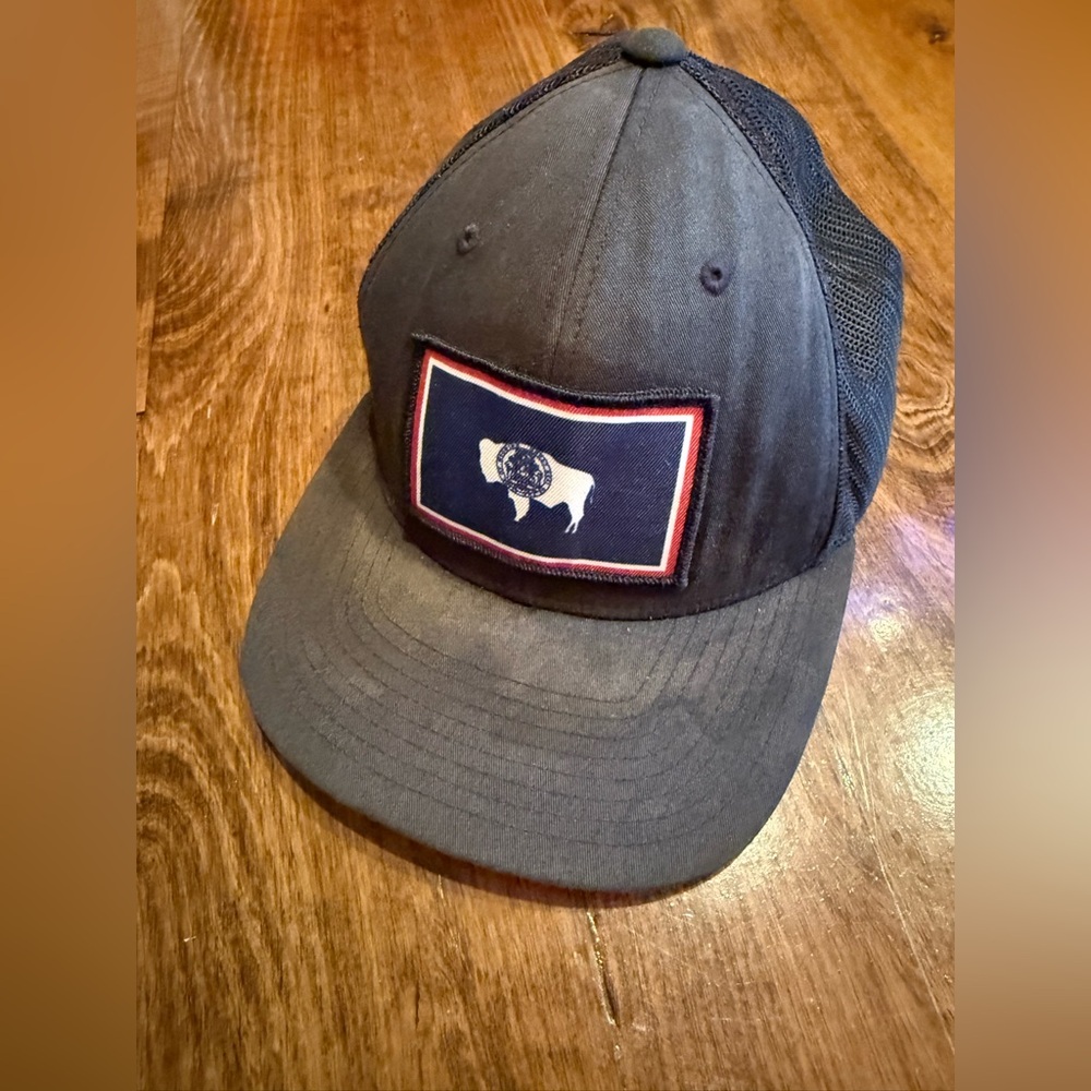 Hat hoorag brand Wyoming adjustable black/gray